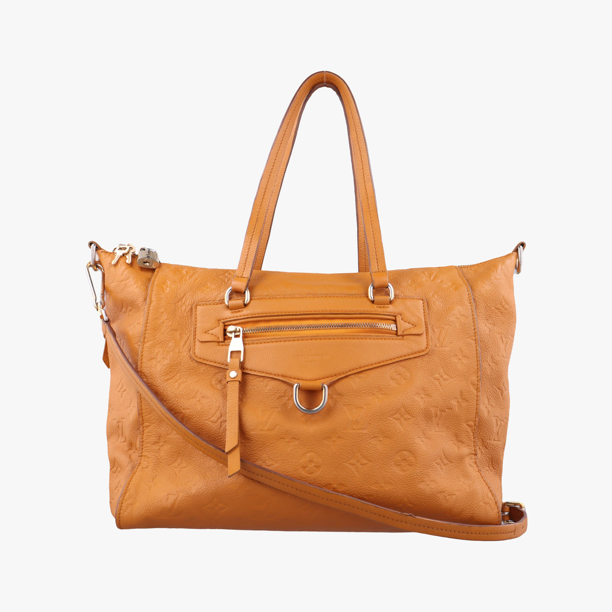 Pre-owned Louis Vuitton Lumineuse PM saffron Monogram Empreinte M94324 shoulderbag | stylenewstar