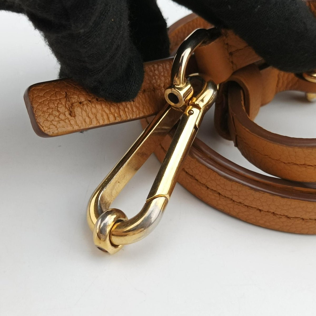 Pre-owned Louis Vuitton Lumineuse PM saffron Monogram Empreinte M94324 shoulderbag | stylenewstar