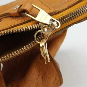 Pre-owned Louis Vuitton Lumineuse PM saffron Monogram Empreinte M94324 shoulderbag | stylenewstar