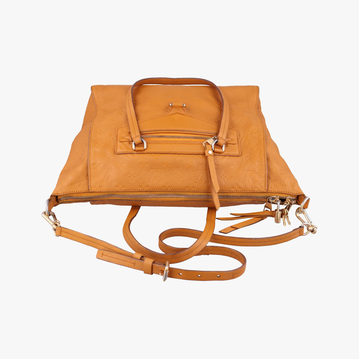 Pre-owned Louis Vuitton Lumineuse PM saffron Monogram Empreinte M94324 shoulderbag | stylenewstar