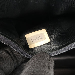 Pre-owned Chanel Matelasse fringe Black Lambskin  shoulderbag | stylenewstar
