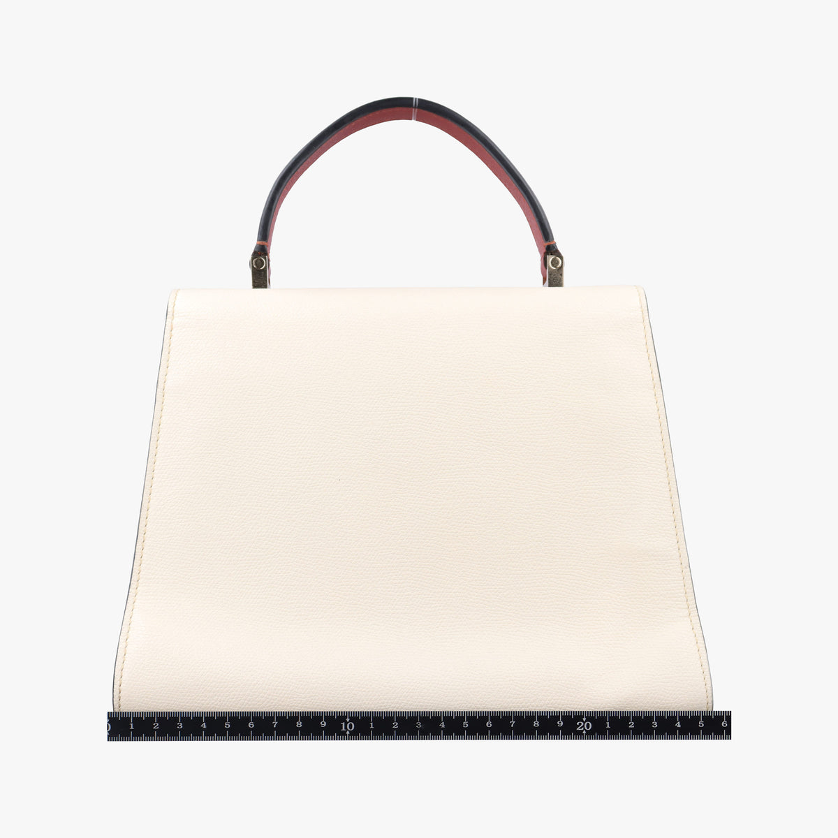 Pre-owned Valextra Iside White x Multi Leather  shoulderbag | stylenewstar