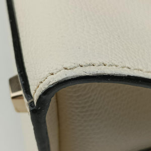 Pre-owned Valextra Iside White x Multi Leather  shoulderbag | stylenewstar
