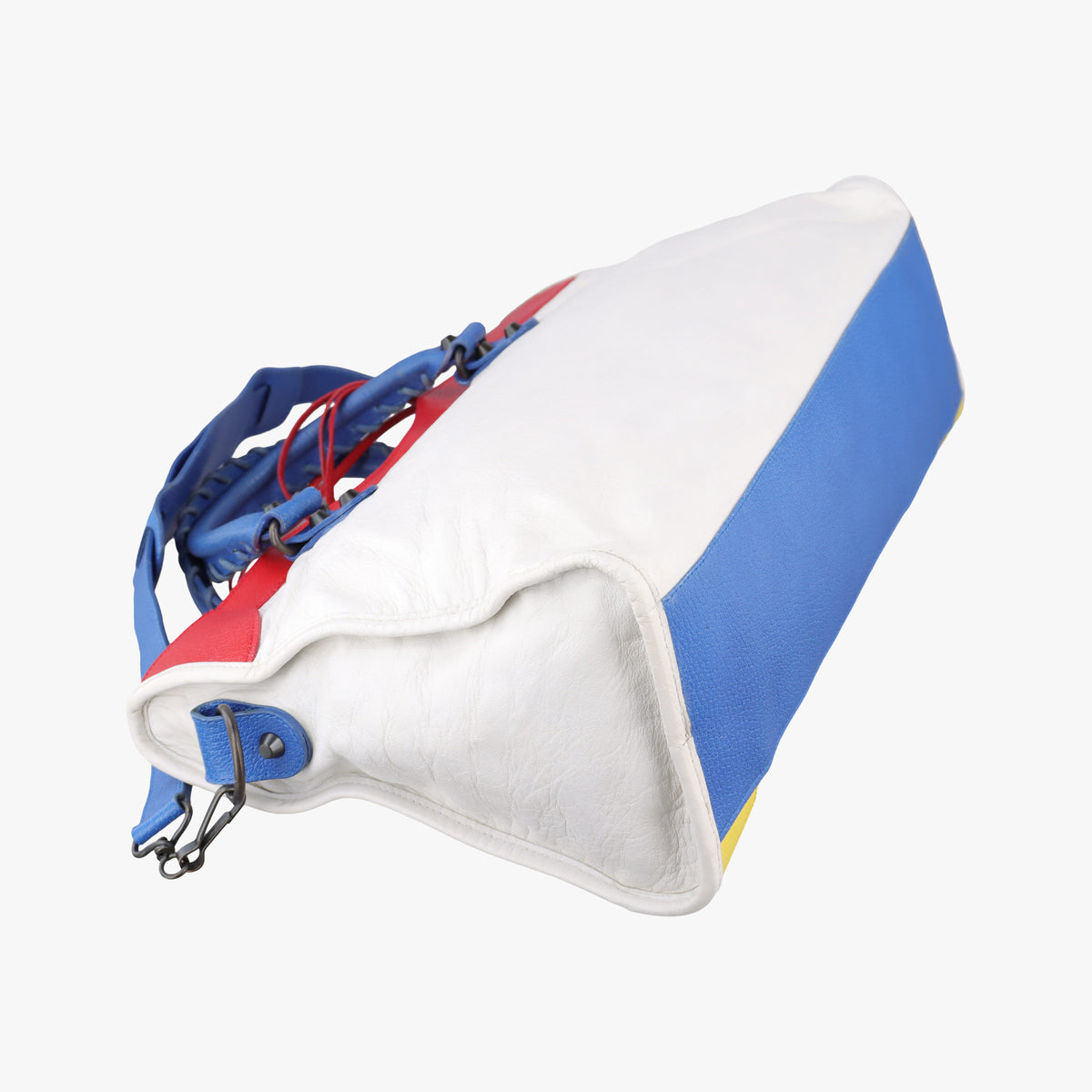 Pre-owned Balenciaga Motorcycle City Multicolour lambskin  shoulderbag | stylenewstar