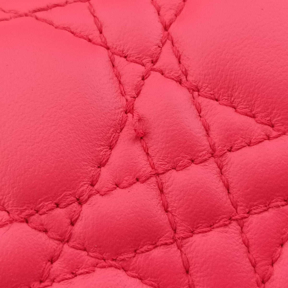 Pre-owned Christian Dior Cannage Dior Soft Shopping Pink lambskin  shoulderbag | stylenewstar