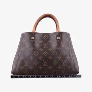 Pre-owned Louis Vuitton Montaigne BB Brown Monogram Canvas M41055 shoulderbag | stylenewstar