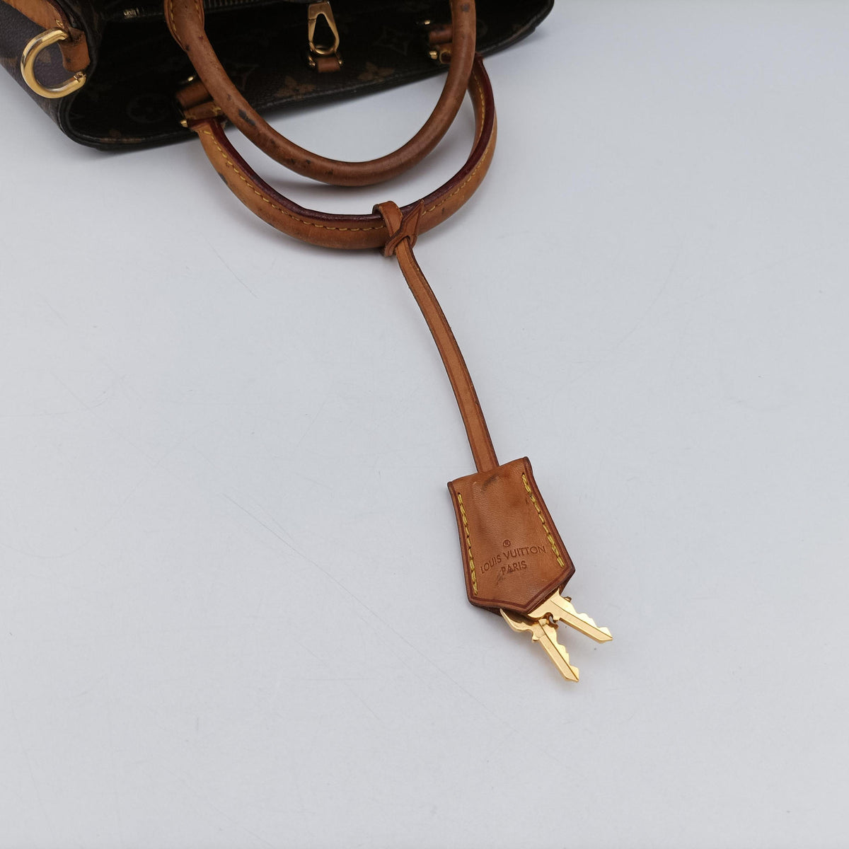 Pre-owned Louis Vuitton Montaigne BB Brown Monogram Canvas M41055 shoulderbag | stylenewstar