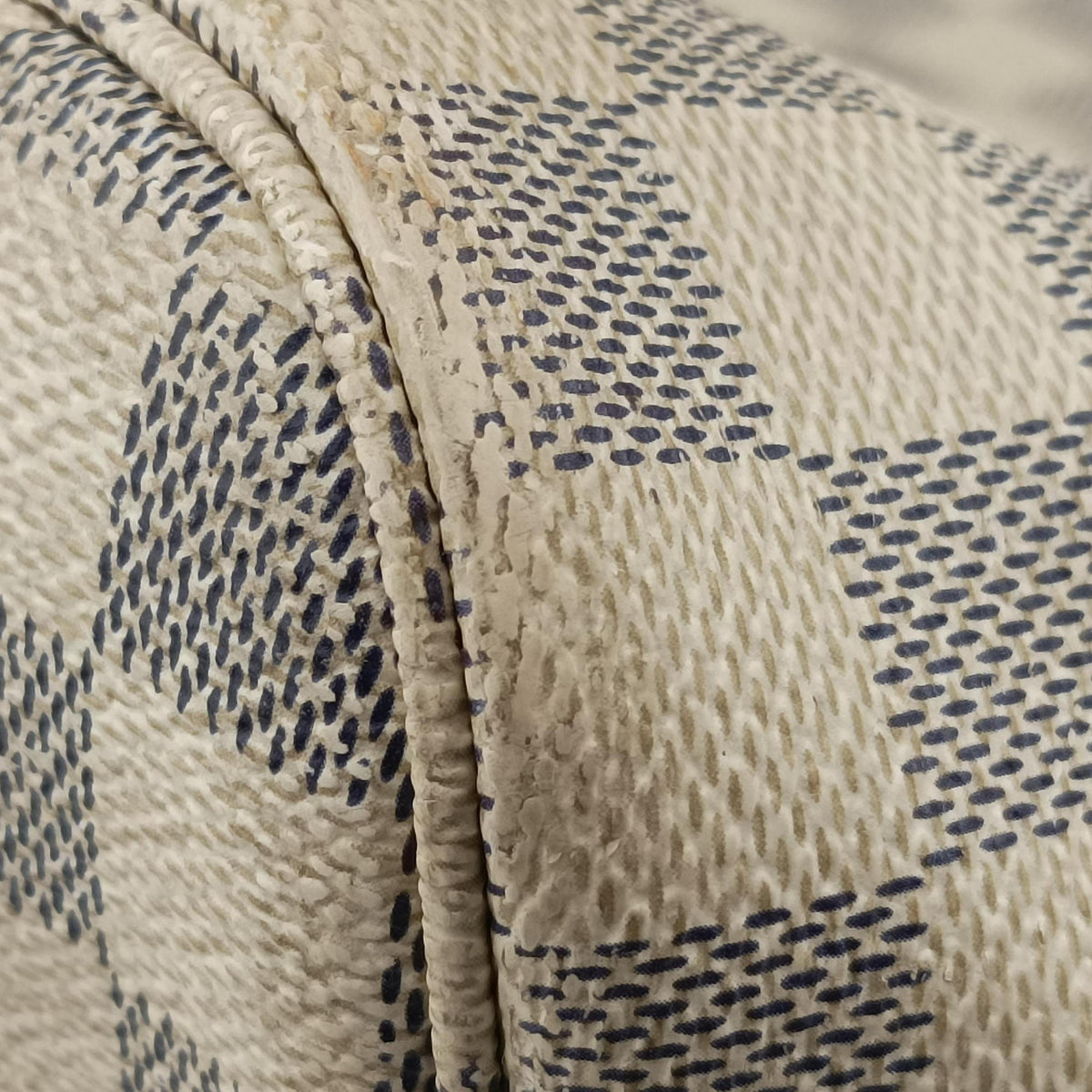 Pre-owned Louis Vuitton Neverfull MM Azur Damier Canvas N51107 handbag | stylenewstar