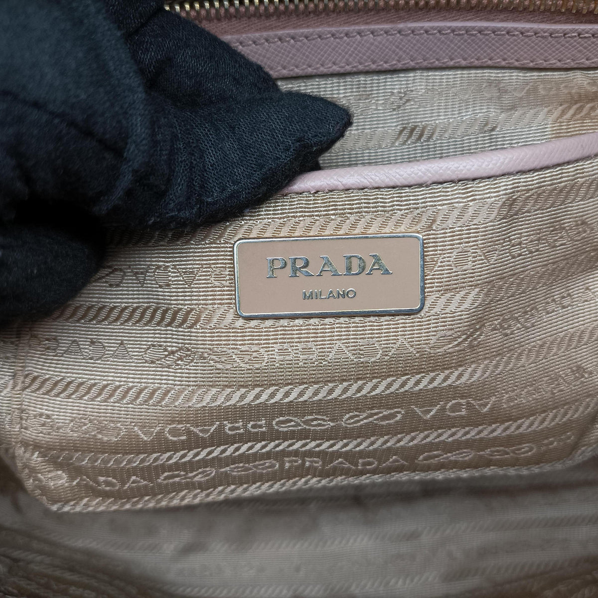 Pre-owned Prada Galleria Pink SAFFIANO Leather BN2274 handbag | stylenewstar