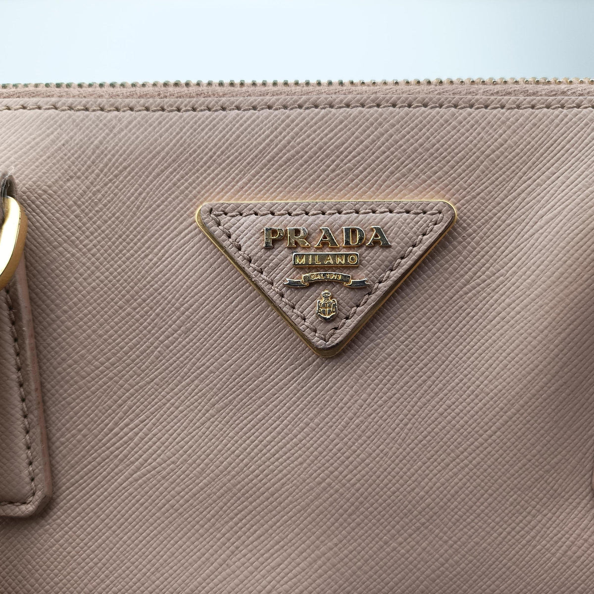 Pre-owned Prada Galleria Pink SAFFIANO Leather BN2274 handbag | stylenewstar