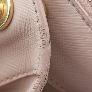 Pre-owned Prada Galleria Pink SAFFIANO Leather BN2274 handbag | stylenewstar