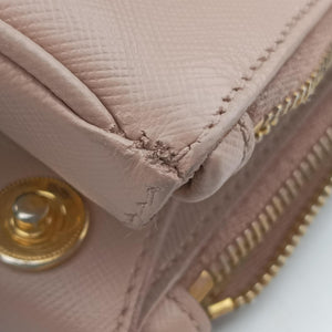 Pre-owned Prada Galleria Pink SAFFIANO Leather BN2274 handbag | stylenewstar