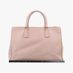 Pre-owned Prada Galleria Pink SAFFIANO Leather BN2274 handbag | stylenewstar