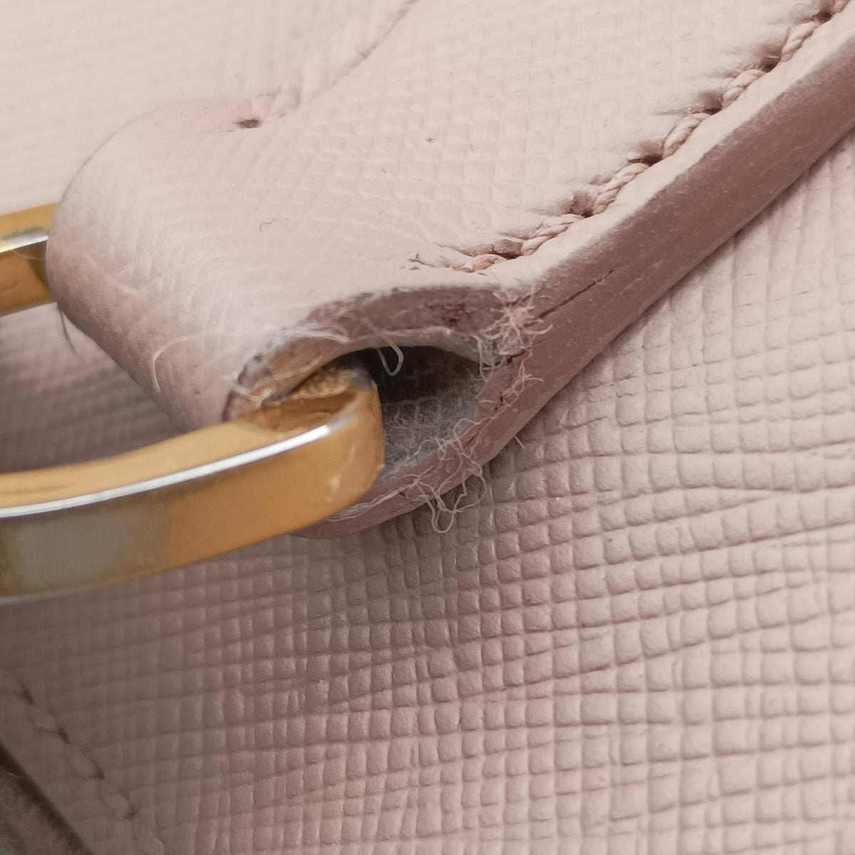 Pre-owned Prada Galleria Pink SAFFIANO Leather BN2274 handbag | stylenewstar