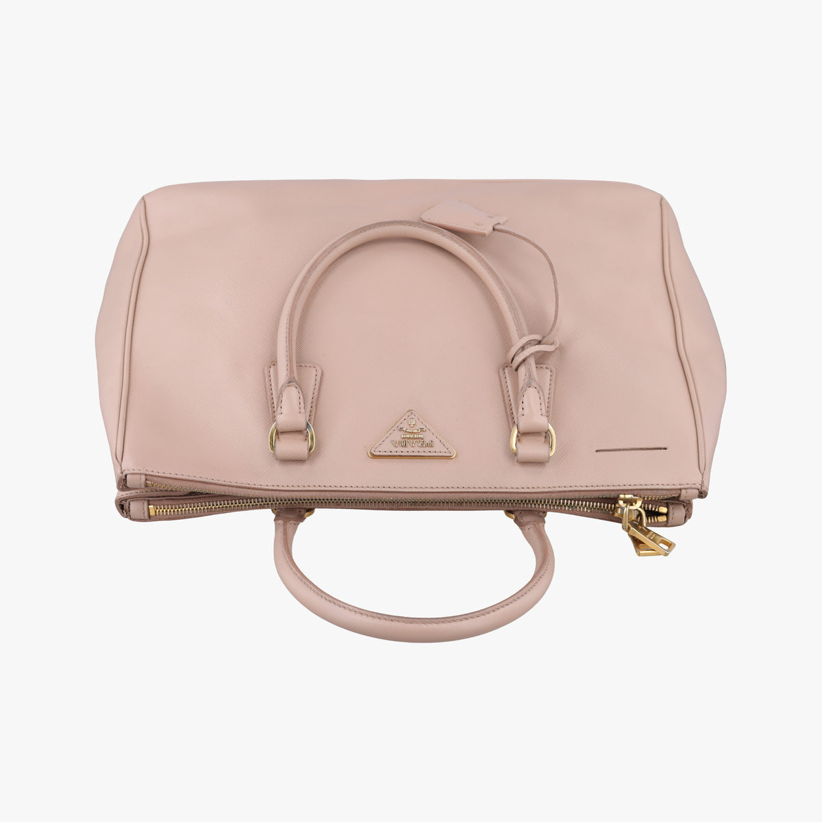 Pre-owned Prada Galleria Pink SAFFIANO Leather BN2274 handbag | stylenewstar