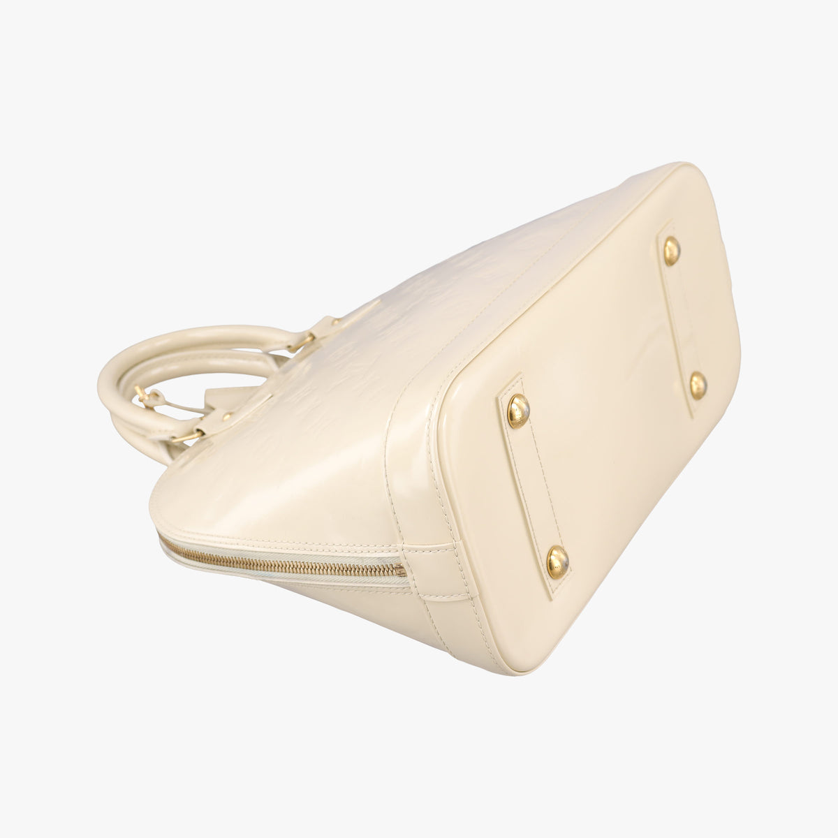 Pre-owned Louis Vuitton Alma PM Dune Vernis M90101 handbag | stylenewstar