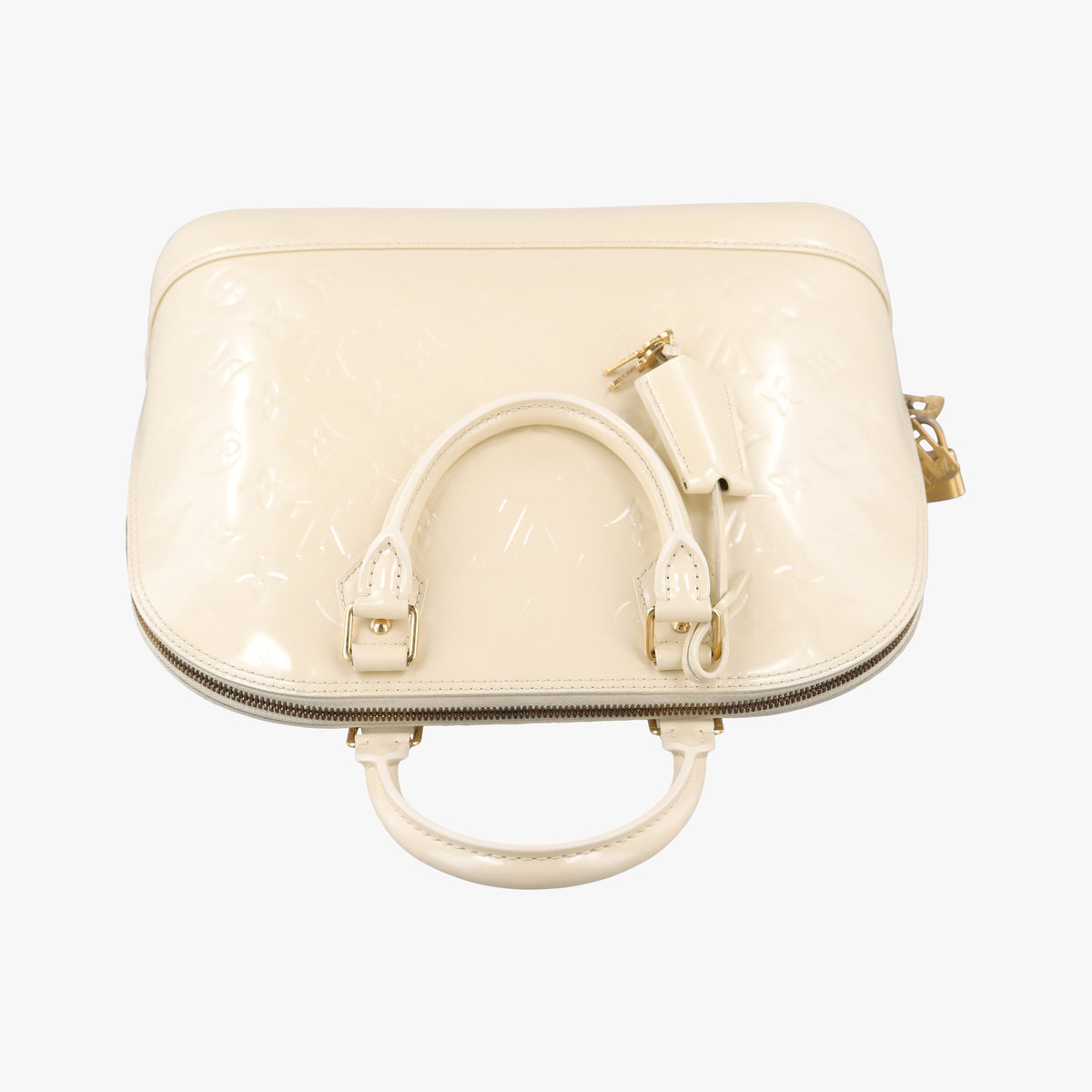 Pre-owned Louis Vuitton Alma PM Dune Vernis M90101 handbag | stylenewstar