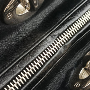 Pre-owned Christian Dior Lady Dior Black lambskin  handbag | stylenewstar