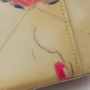 Secondhand Chanel CC lip Tote Pink PVC Coated Canvas A05226 shoulderbag | stylenewstar