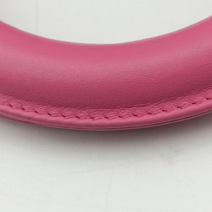 Pre-owned Christian Dior Diorissimo Navy×Pink Leather  shoulderbag | stylenewstar
