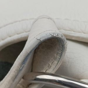 Secondhand Gucci Techno Horsebit White Leather 240266 shoulderbag | stylenewstar