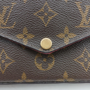 Pre-owned Louis Vuitton Pochette Felicie Brown Monogram Canvas M61276 shoulderbag | stylenewstar