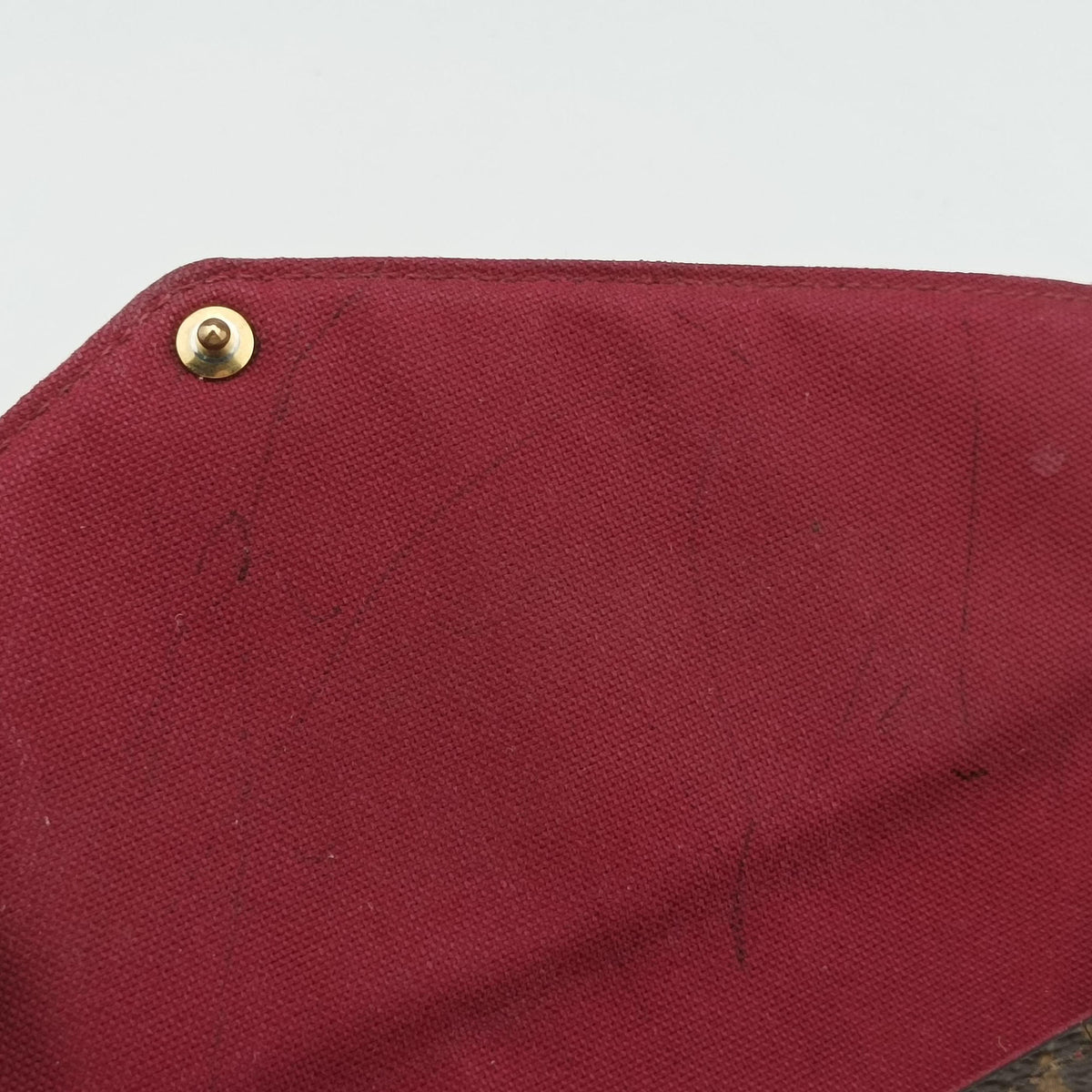 Pre-owned Louis Vuitton Pochette Felicie Brown Monogram Canvas M61276 shoulderbag | stylenewstar