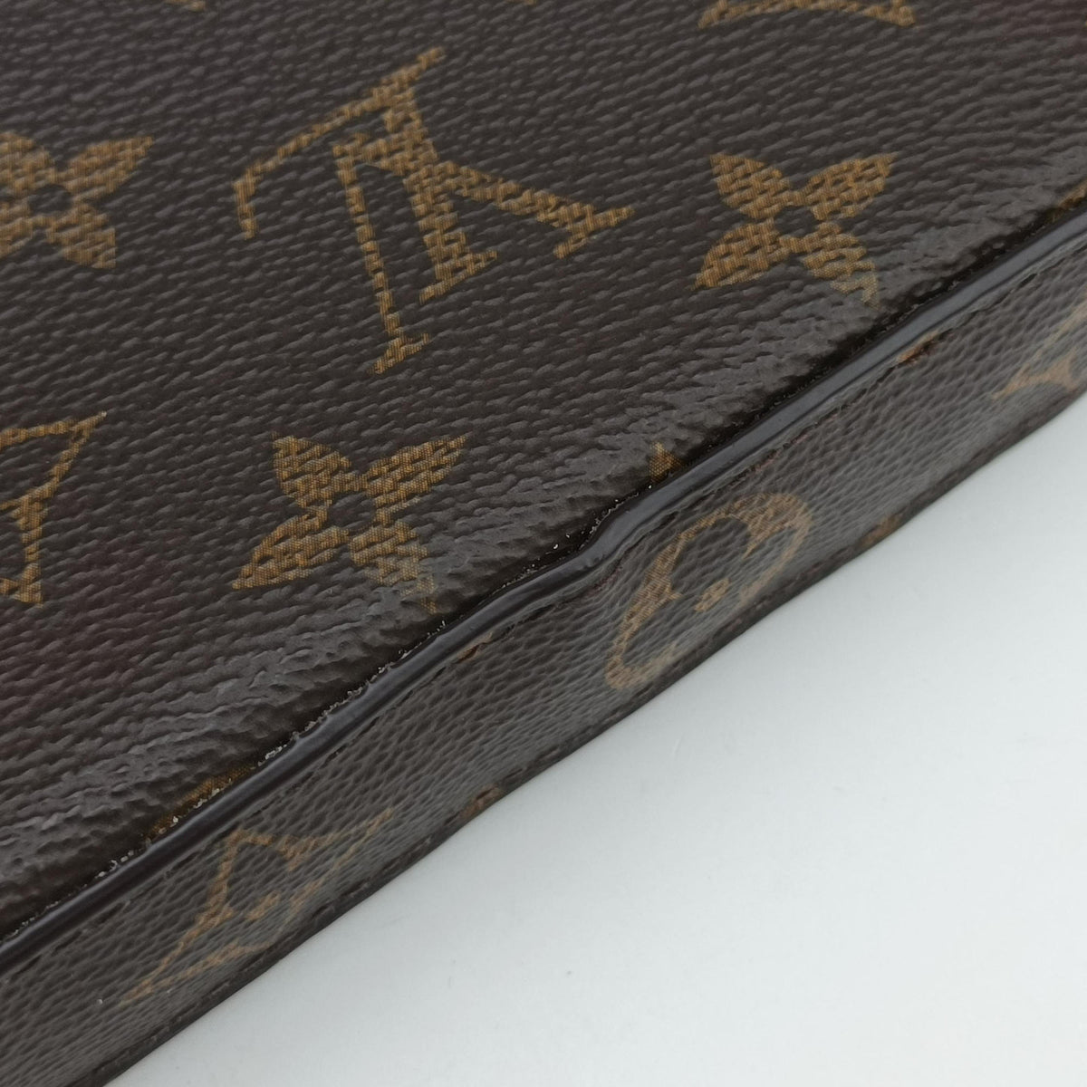 Pre-owned Louis Vuitton Pochette Felicie Brown Monogram Canvas M61276 shoulderbag | stylenewstar