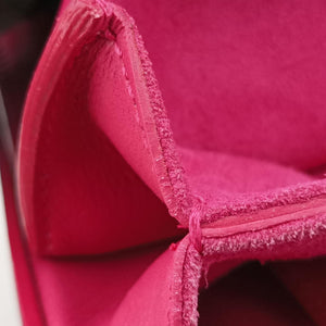 Pre-owned Yves Saint Laurent Y Ligne Rose Leather 311214 shoulderbag | stylenewstar