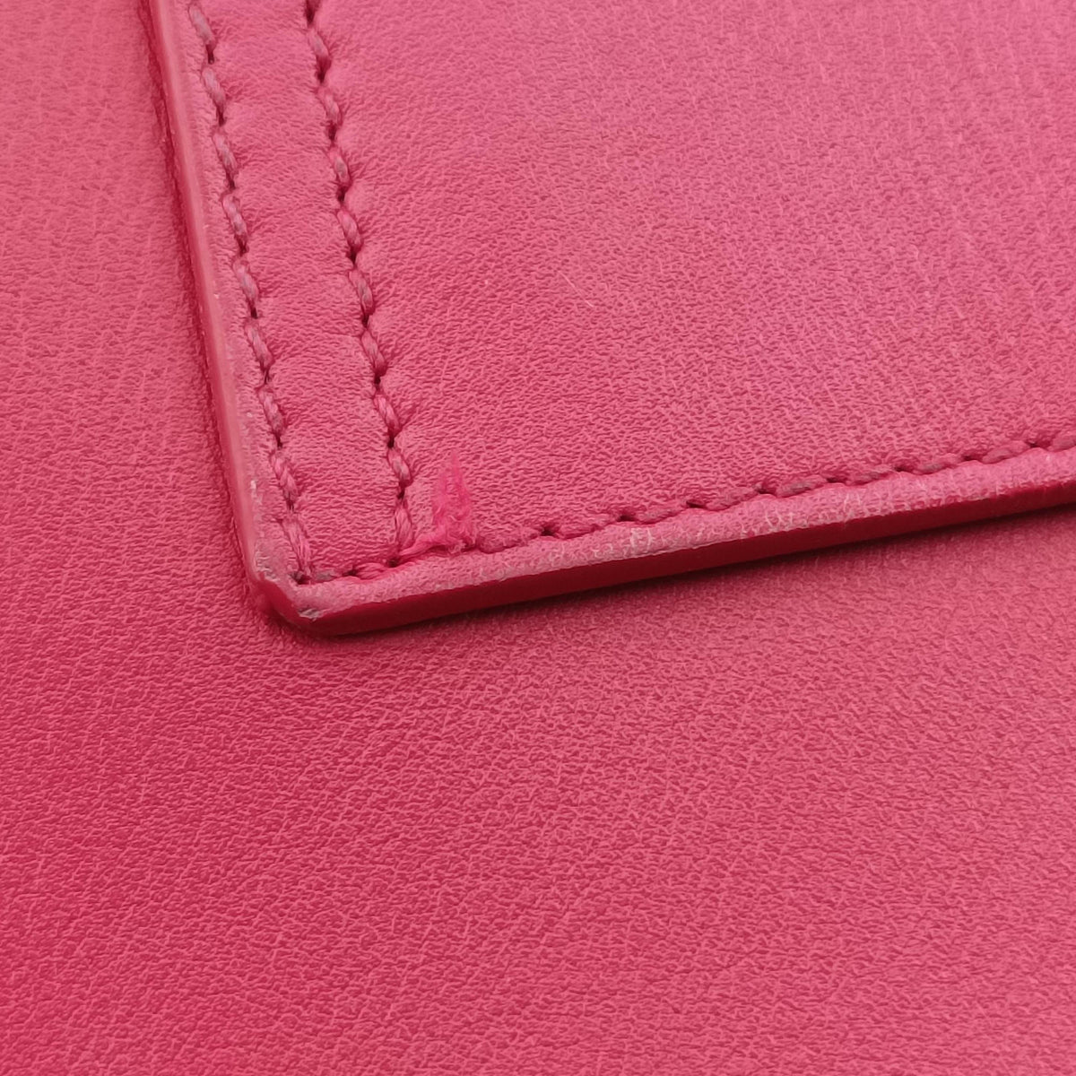 Pre-owned Yves Saint Laurent Y Ligne Rose Leather 311214 shoulderbag | stylenewstar