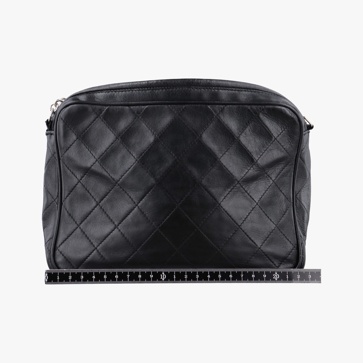 Pre-owned Chanel Matelasse With fringe Black lambskin  shoulderbag | stylenewstar