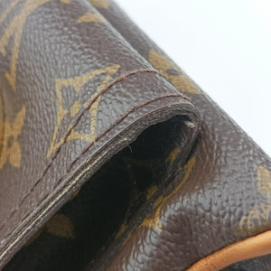 Pre-owned Louis Vuitton MANHATTAN PM Brown Monogram Canvas M40026 handbag | stylenewstar