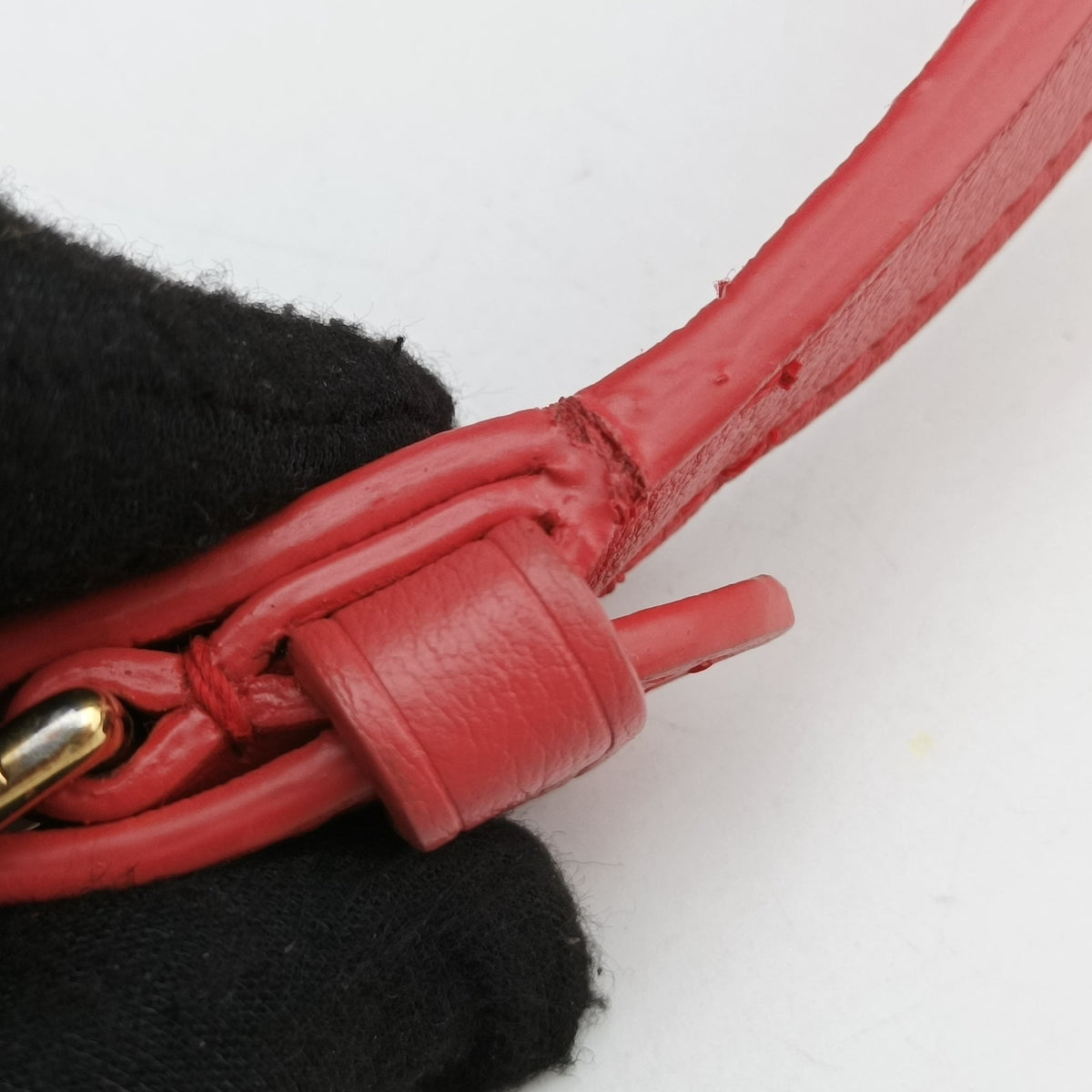 Pre-owned Louis Vuitton Sofia Coppola Noe Red Leather M94074 shoulderbag | stylenewstar