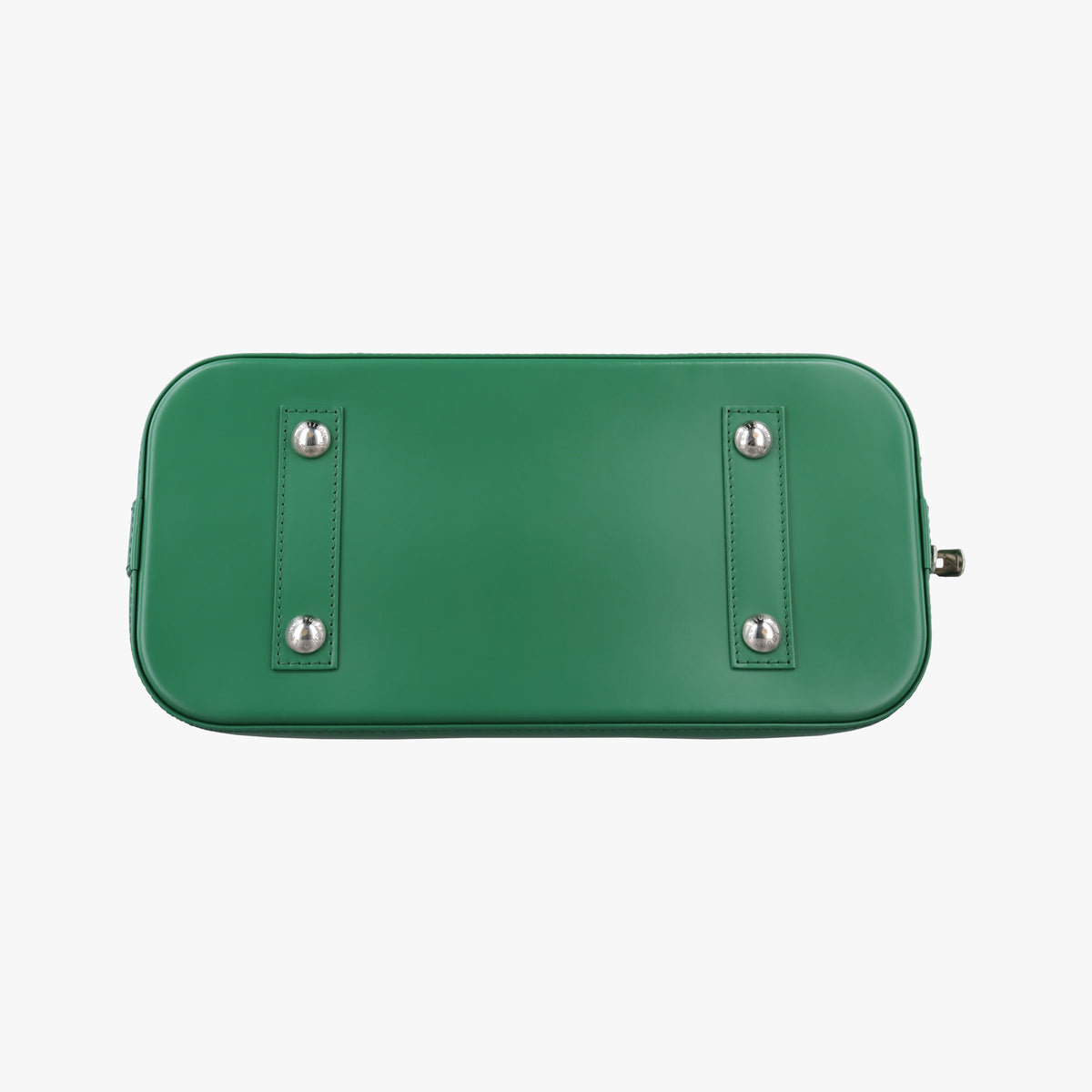 Pre-owned Louis Vuitton Alma PM Green Cloak epi M40618 handbag | stylenewstar