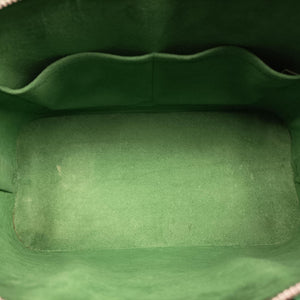 Pre-owned Louis Vuitton Alma PM Green Cloak epi M40618 handbag | stylenewstar