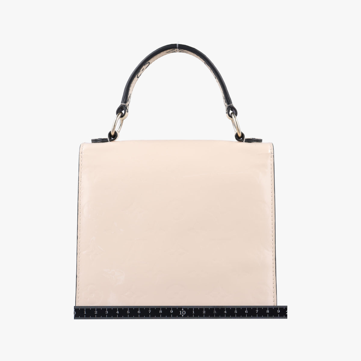 Pre-owned Louis Vuitton Spring Street PM Creme×Rose Vernis M90454 shoulderbag | stylenewstar