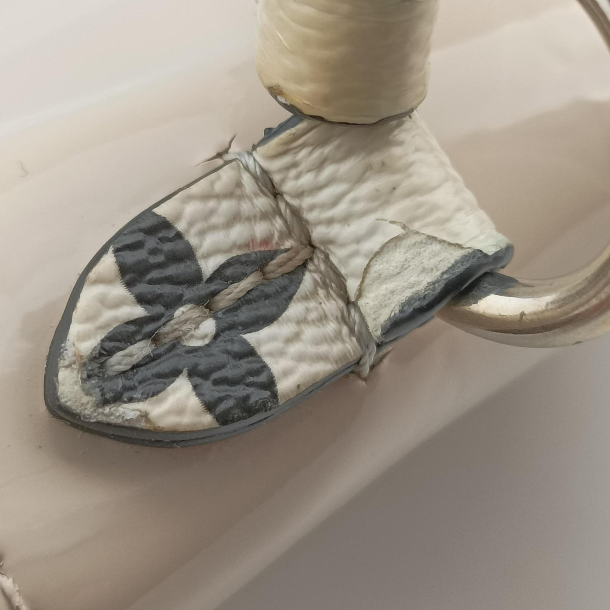 Pre-owned Louis Vuitton Spring Street PM Creme×Rose Vernis M90454 shoulderbag | stylenewstar