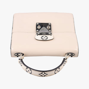Pre-owned Louis Vuitton Spring Street PM Creme×Rose Vernis M90454 shoulderbag | stylenewstar