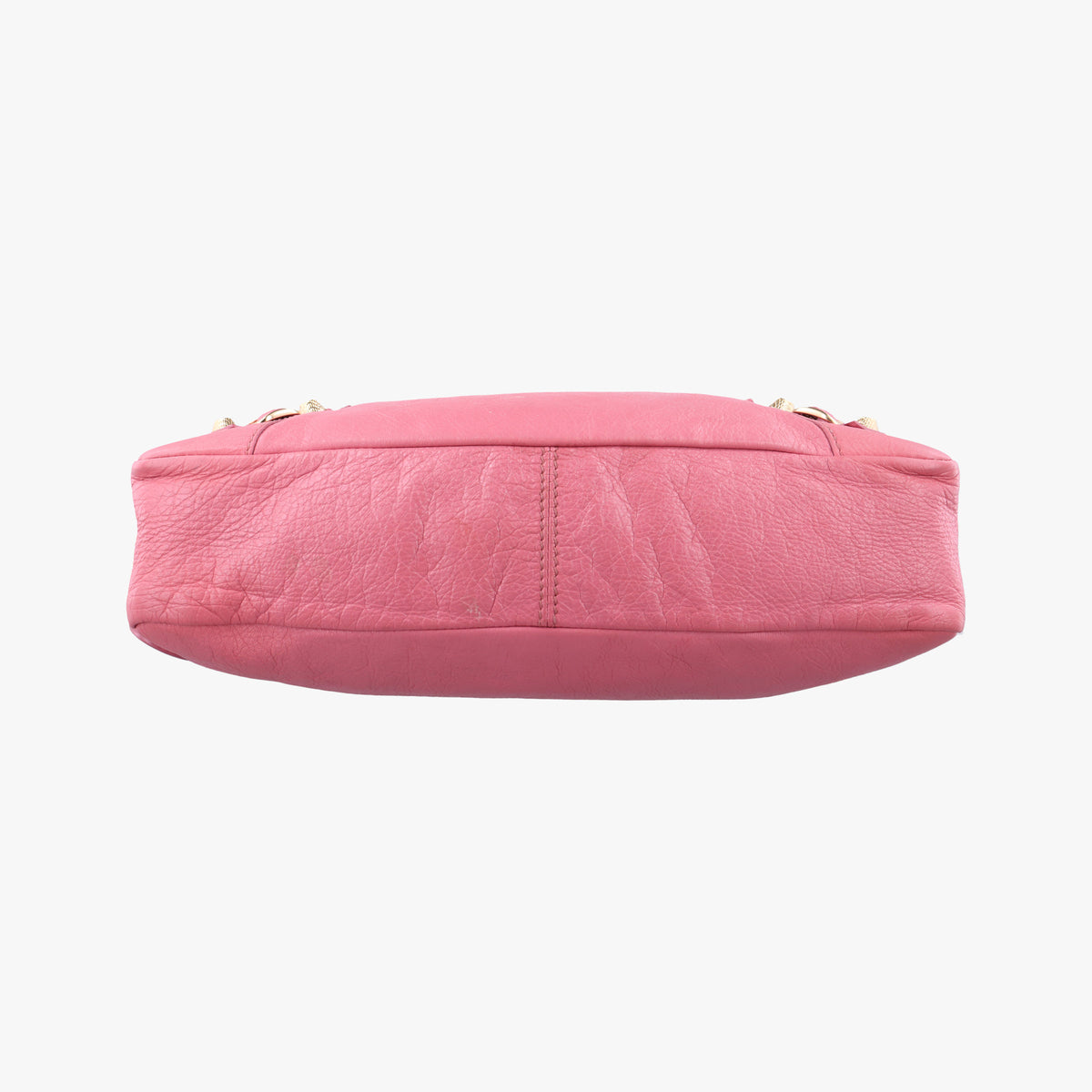 Pre-owned Balenciaga Giant Town Pink lambskin  shoulderbag | stylenewstar
