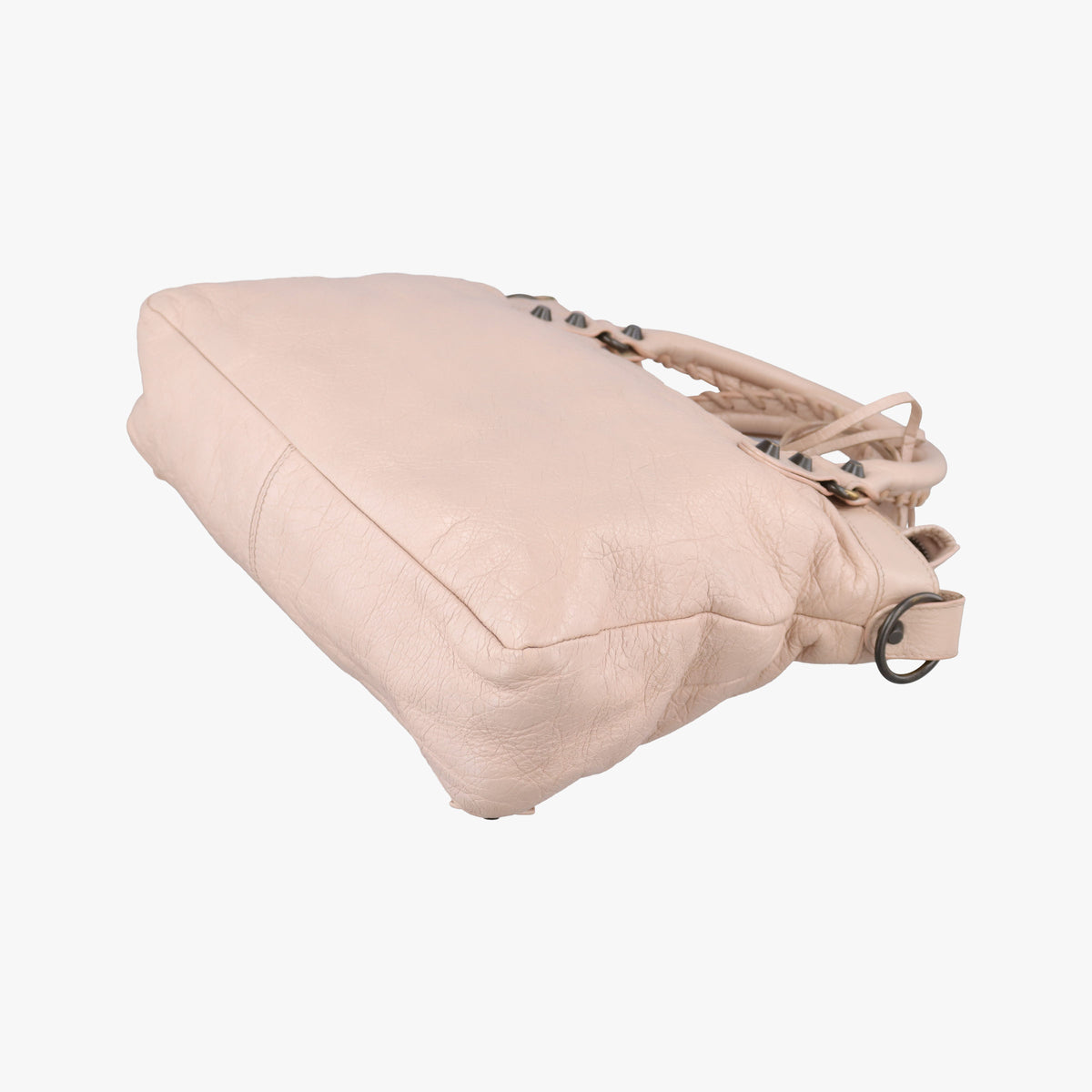 Pre-owned Balenciaga Giant City Pink lambskin  shoulderbag | stylenewstar