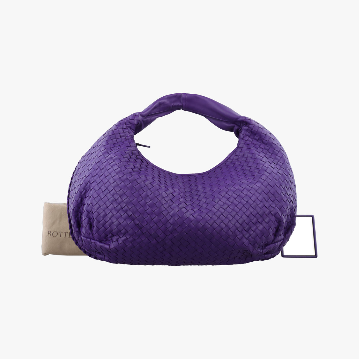 Secondhand Bottega Veneta Intrecciato Purple lambskin  shoulderbag | stylenewstar