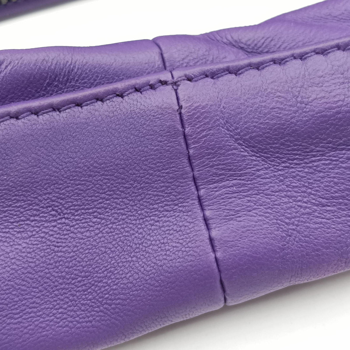 Secondhand Bottega Veneta Intrecciato Purple lambskin  shoulderbag | stylenewstar