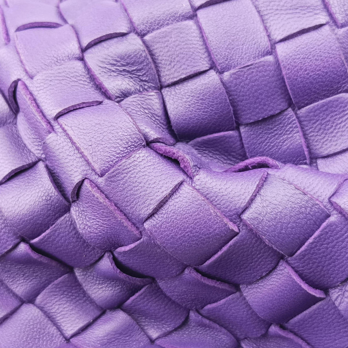 Secondhand Bottega Veneta Intrecciato Purple lambskin  shoulderbag | stylenewstar