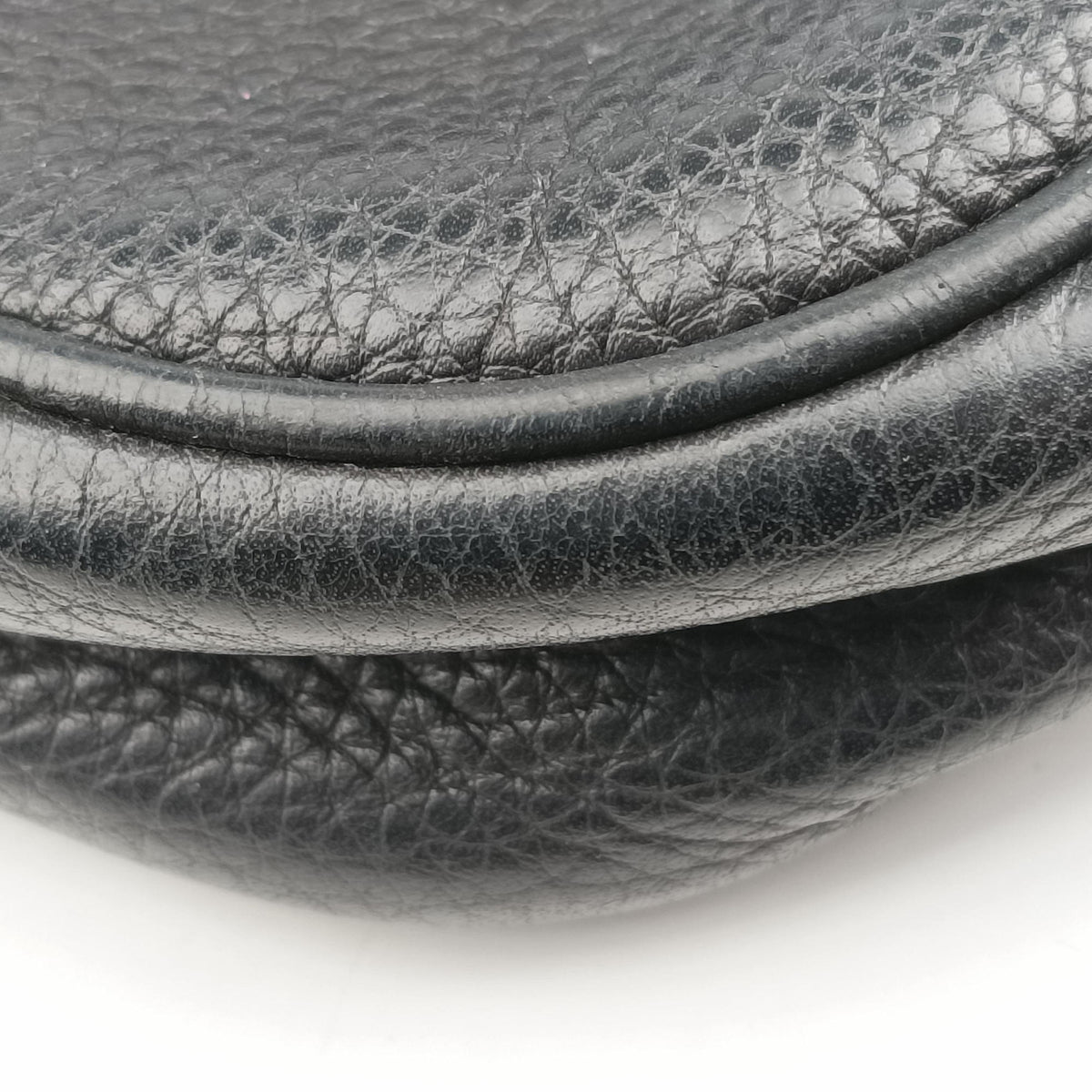 Pre-owned Gucci SOHO Black Leather 336752 shoulderbag | stylenewstar