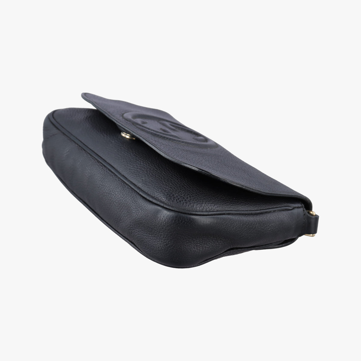 Pre-owned Gucci SOHO Black Leather 336752 shoulderbag | stylenewstar