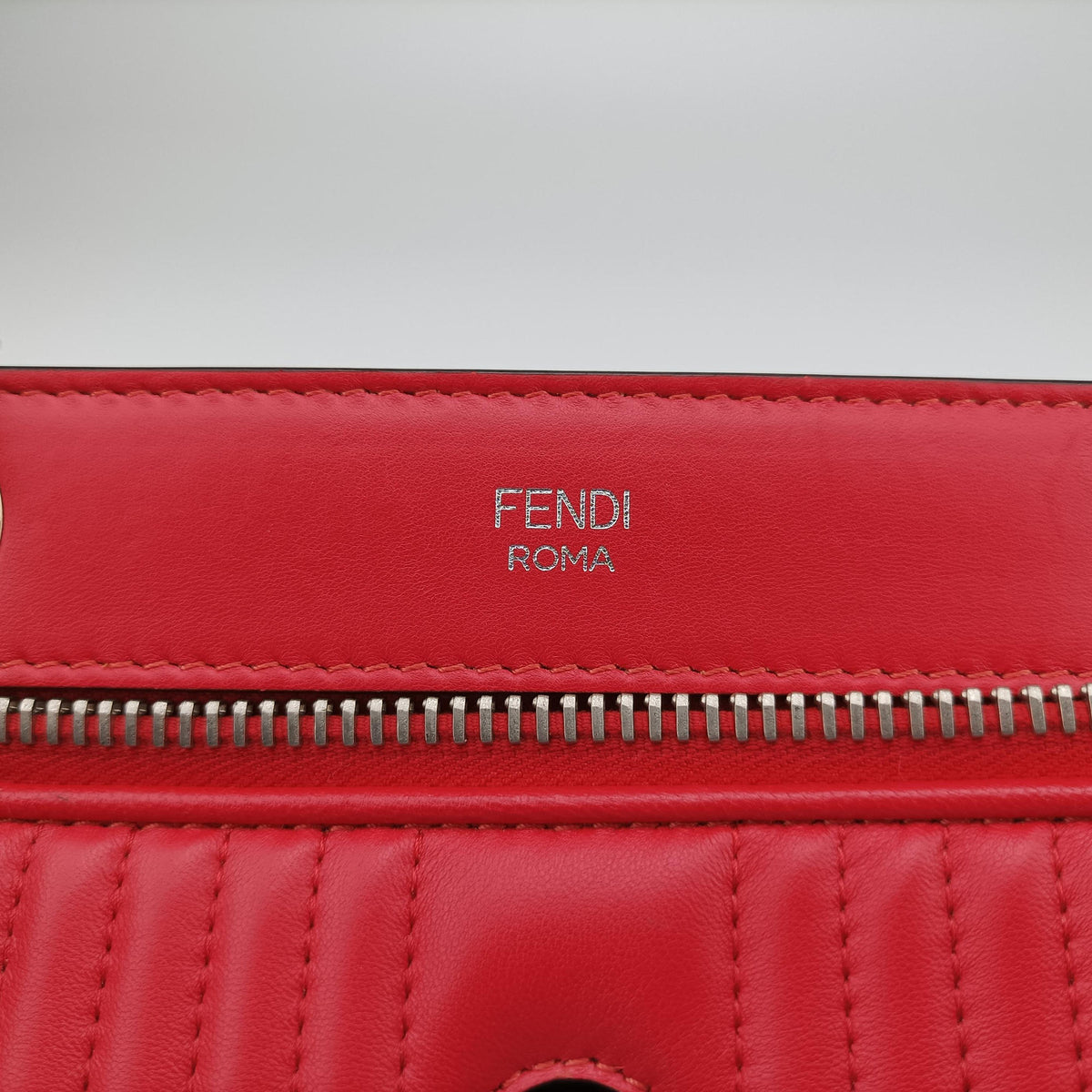Vintage Fendi Dotcom Click Small Red Leather 8BN299 shoulderbag | stylenewstar