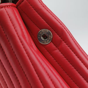 Vintage Fendi Dotcom Click Small Red Leather 8BN299 shoulderbag | stylenewstar