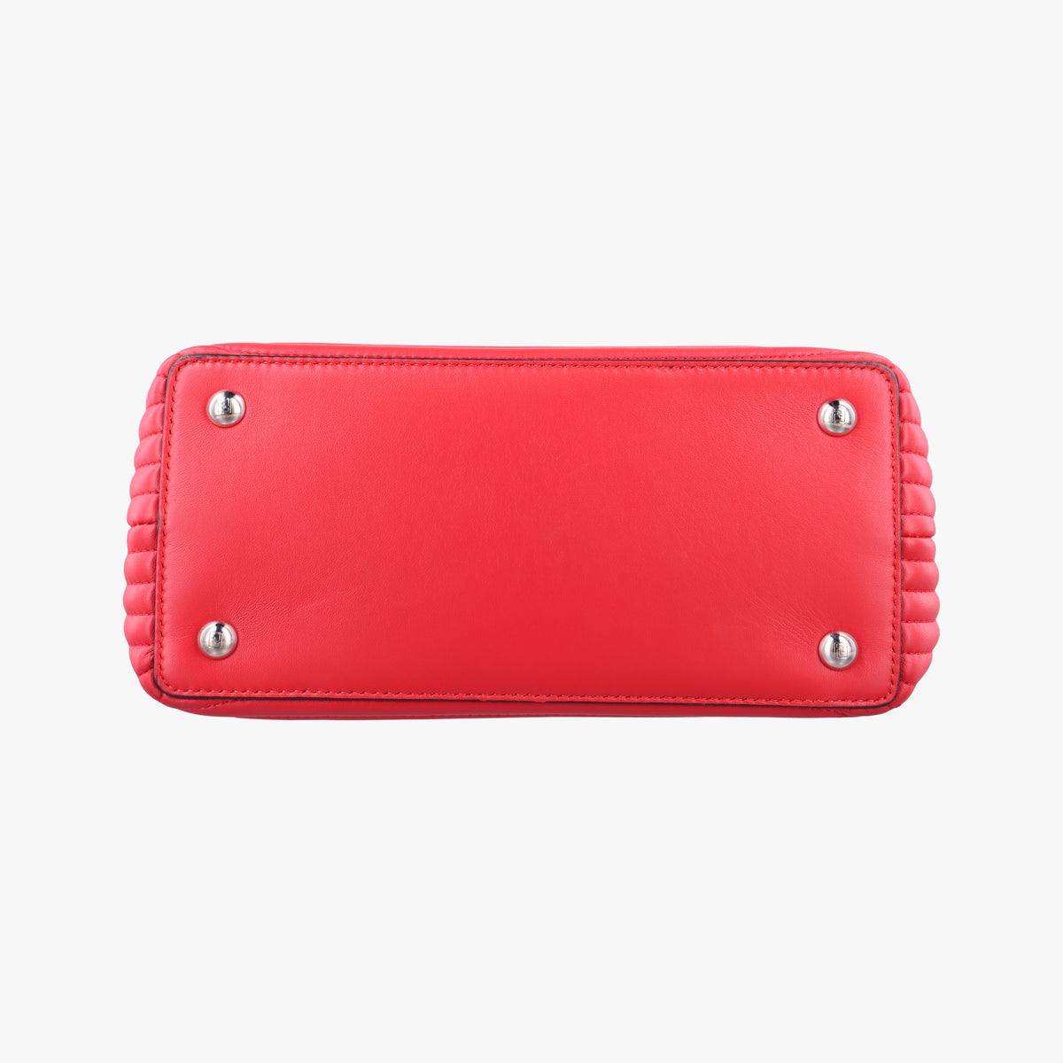 Vintage Fendi Dotcom Click Small Red Leather 8BN299 shoulderbag | stylenewstar
