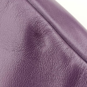 Pre-owned Prada Padded Nappa triangle Purple lambskin 1BA315 shoulderbag | stylenewstar