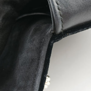 Vintage Miu Miu Dahlia Black velvet  shoulderbag | stylenewstar